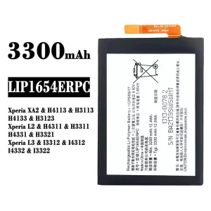 Baterai Original LIP1654ERPC for Sony Xperia XA2 / Xperia L2 / Xperia L3