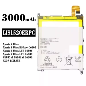 Baterai Original LIS1520ERPC for Sony Xperia Z Ultra / Xperia Z Ultra HSPA+ C6802 / Xperia Z Ultra LTE C6806 / Xperia Z Ultra LTE C6833