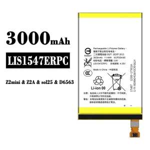 Baterai Original LIS1547ERPC for Sony Z2 mini / Z2A