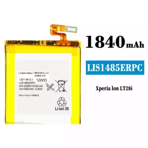 Baterai Original LIS1485ERPC for Sony Xperia lon LT28i