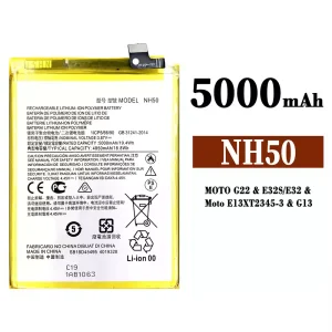 Baterai Original NH50 for Motorola MOTO G22 / E32S / E32 / E13 / G13 / K15+