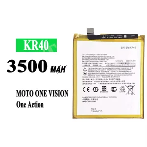 Baterai Original KR40 for Motorola One Vision / P50 / One Action