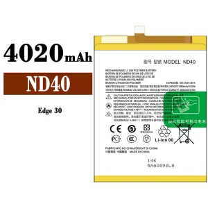 Baterai Original ND40 for Motorola Edge 30