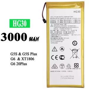 Baterai Original HG30 for Motorola Moto G5S / G5S Plus / G6