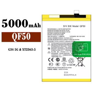 Baterai Original QF50 for Motorola G34 5G / G04 / G24