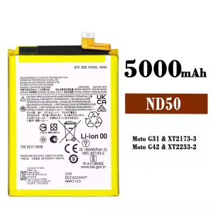 Baterai Original ND50 for Motorola Moto G31 Moto G42