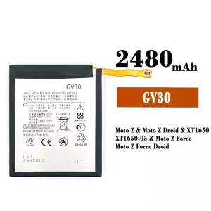 Baterai Original GV30 for Motorola Moto Z / Moto Z Droid / Moto Z Force / Moto Z Force Droid