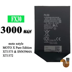 Baterai Original FX30 for Motorola Moto X style / X Pure Edition