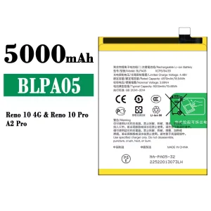 Baterai Original BLPA05 for OPPO Reno 10 4G / Reno 10 Pro / A2 Pro