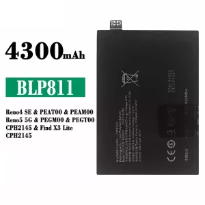 Baterai Original BLP811 for OPPO Reno 4 SE / Reno 5 5G / Find X3 Lite