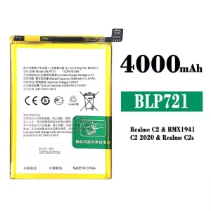 Baterai Original BLP721 for OPPO Realme C2 / Realme C2s