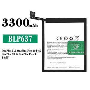 Baterai Original BLP637 for OnePlus 5 / OnePlus 5T