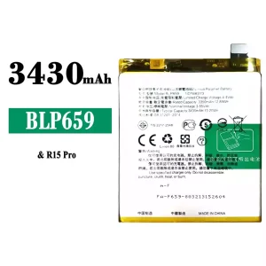 Baterai Original BLP659 for OPPO R15 Pro