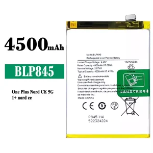 Baterai Original BLP845 for OnePlus Nord CE