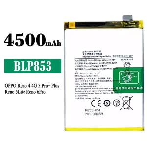 Baterai Original BLP853 for OPPO Reno 4 / Reno 5 Pro Plus / Reno 5 Lite /Reno 6 Pro
