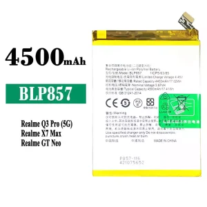 Baterai Original BLP857 for OPPO Realme Q3 Pro / GT NEO / X7 Max