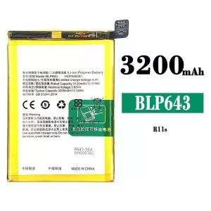 Baterai Original BLP643 for OPPO R11S