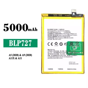 Baterai Original BLP727 for OPPO A5 2020 / A9 2020 / A11X / A11