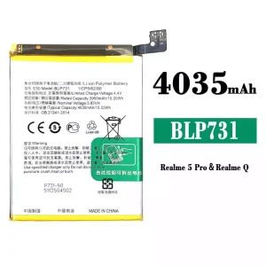 Baterai Original BLP731 for OPPO Realme 5 Pro /Realme Q