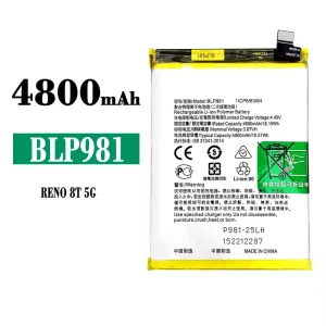 Baterai Original BLP981 for OPPO Reno 8T