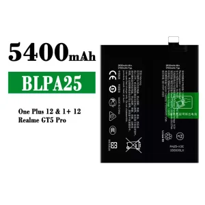 Baterai Original BLPA25 for OPPO One plus 12/Realme GT5 Pro