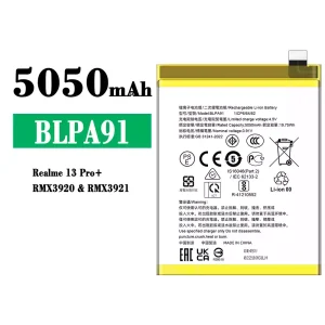 Baterai Original BLPA91 for OPPO Realme 13 Pro Plus
