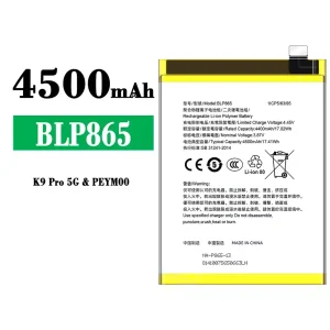 Baterai Original BLP865 for OPPO K9 Pro