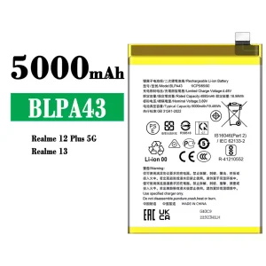 Baterai Original BLPA43 for OPPO Realme 12 Plus /Realme 13