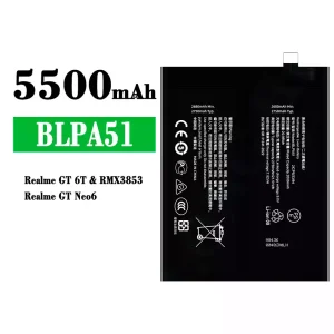 Baterai Original BLPA51 for OPPO Realme GT 6T/ Realme GT Neo 6