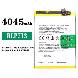 Baterai Original BLP713 for OPPO Realme C3 Pro/ Realme 3 Pro/Realme X Lite