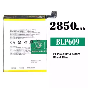 Baterai Original BLP609 for OPPO F1 Plus/R9//R9m