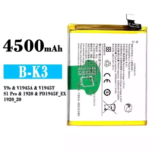 Baterai Original B-K3 for VIVO Y9s / S1 Pro