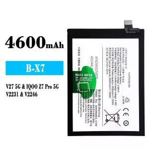 Baterai Original B-X7 for VIVO V27 5G/IQOO Z7 Pro 5G