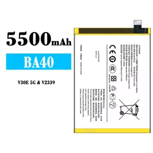 Baterai Original BA40 for VIVO V30E 5G