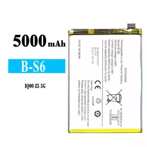 Baterai Original B-S6 for VIVO IQOO Z5 5G