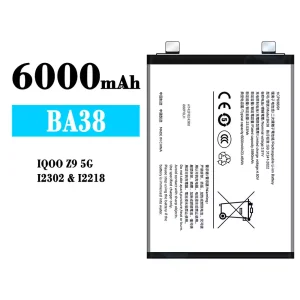 Baterai Original BA38 for VIVO IQOO Z9 5G