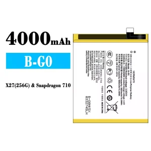 Baterai Original B-G0 for VIVO X27(256G)/Snapdragon 710