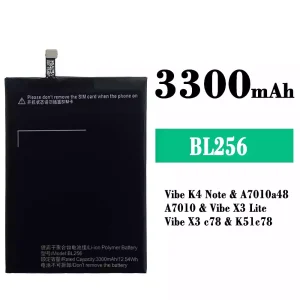 Baterai Original BL256 for Lenovo Vibe K4 Note / Vibe X3 Lite