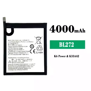 Baterai Original BL272 for Lenovo K6 Power