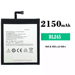 Baterai Original BL245 for Lenovo S60/S60-a/S60-t
