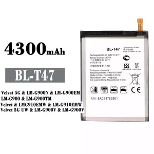 Baterai Original BL-T47 for LG Velvet 5G