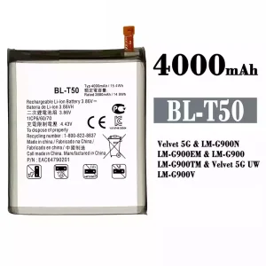 Baterai Original BL-T50 for LG Velvet 5G