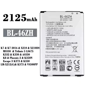Baterai Original BL-46ZH for LG K7 2016 / K8 / Phoenix 2