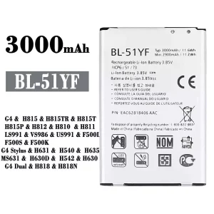 Baterai Original BL-51YF for LG G4 /G4 Stylus / G4 Dual