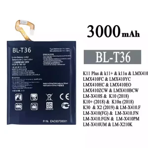 Baterai Original BL-T36 for LG K11 Plus /K10 / K10+
