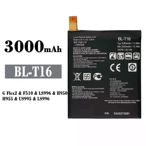 Baterai Original BL-T16 for LG G Flex2