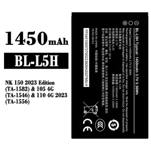 Baterai Original BL-L5H for Nokia NK 150 2023 Edition