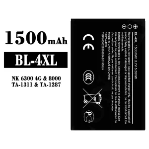 Baterai Original BL-4XL for Nokia NK 6300 4G/8000