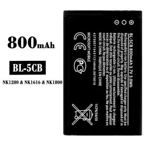 Baterai Original BL-5CB for Nokia NK1280/NK1616/NK1800