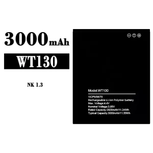 Baterai Original WT130 for Nokia NK 1.3